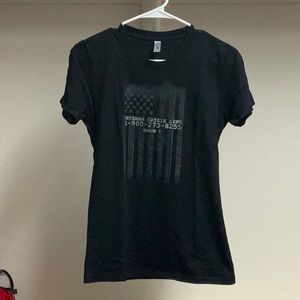 “Veteran crisis line” t shirt
